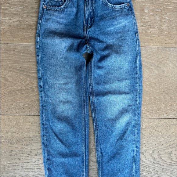 Zara Kids The Mom Fit Jeans Size 8 - Picture 2 of 8